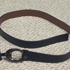 New Coach reversible belt o/s
